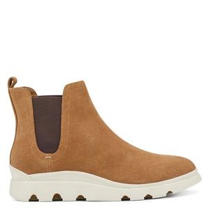 Nine West Cala Bootie- Dark Natural Suede